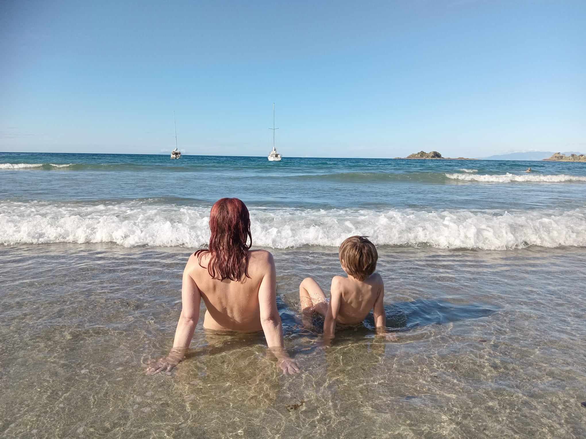 Raising a naturist child